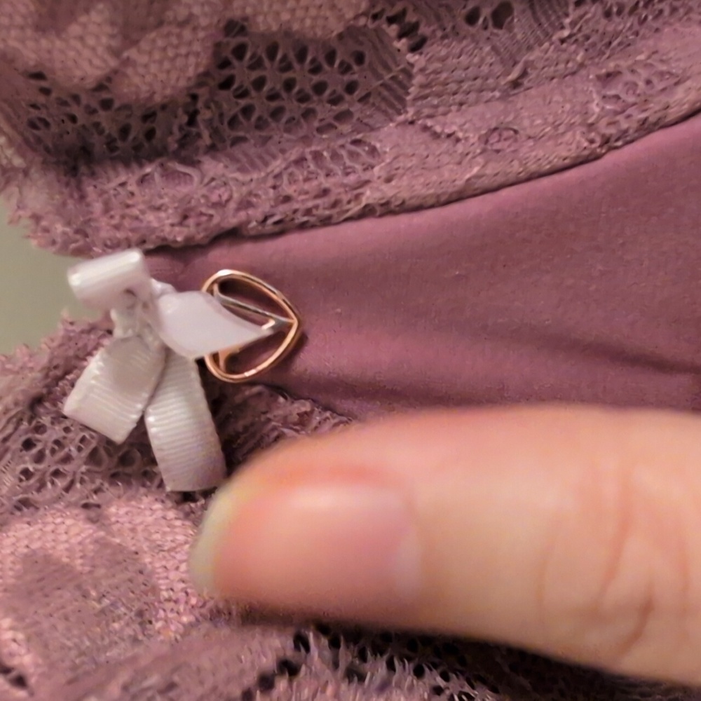 NWT Victoria's Secret Sexy Tee Push-Up Posey Lace Bra, 38c In Ganache - Picture 5 of 7